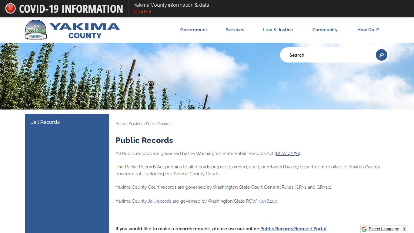 Public Records | Yakima County, WA