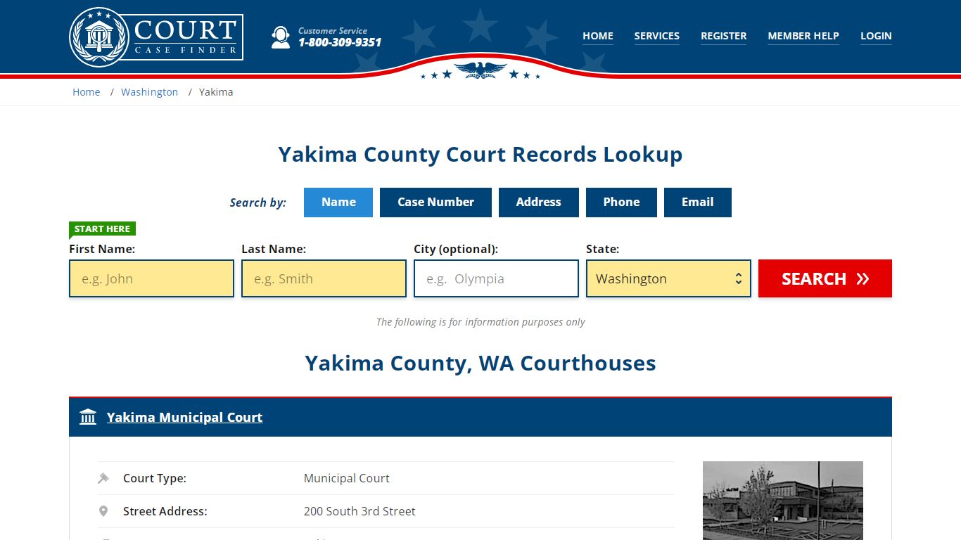 Yakima County Court Records | WA Case Lookup