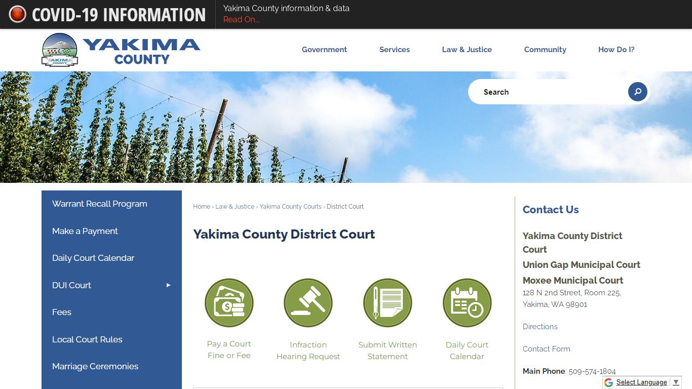 Yakima County District Court | Yakima County, WA